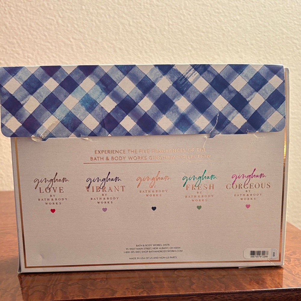 Bath & Body Works Gingham Fragrance Collection - Picture 2 of 5